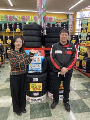 タイヤ天国さんにお邪魔しました - 大海玲子のブログ - FM新潟