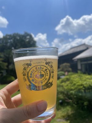 夏と、ビールと、青空と！