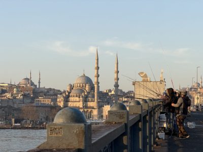 イスタンブール⑨ 朝のガラタ橋と、トルココーヒー